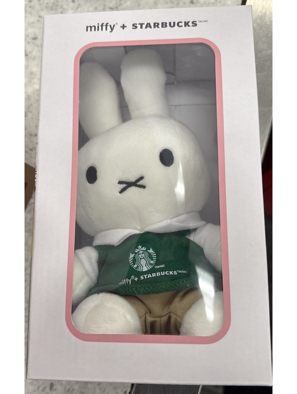 RARE ~ Starbucks Sanrio Miffy Plush Doll in box ~ 2026 USA IN HAND ~ NEW